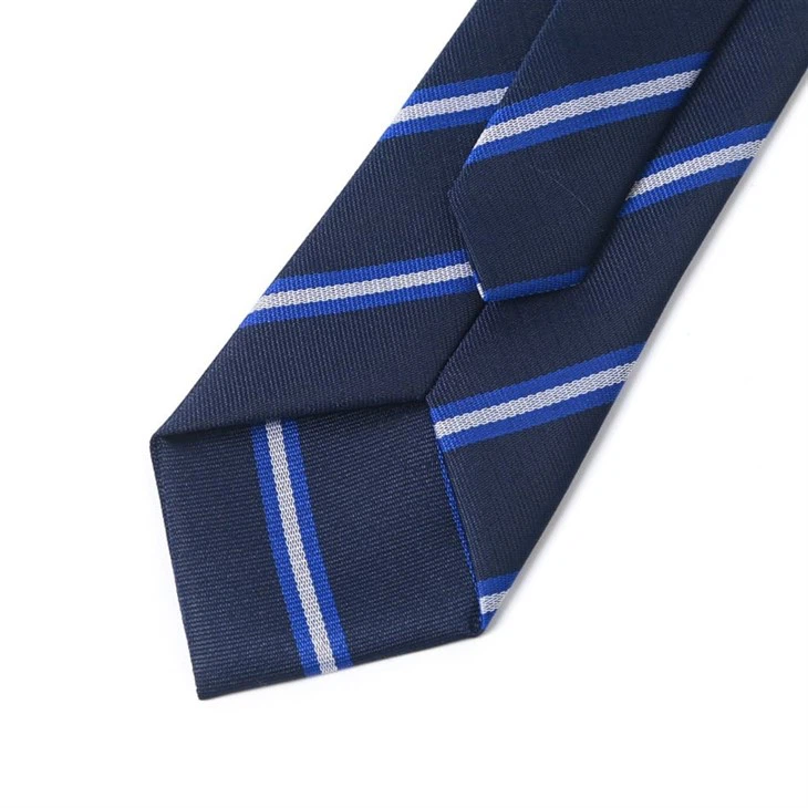 YiLi Bulk Customizable Navy Blue Recycled Necktie