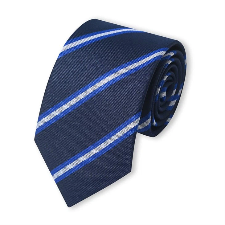 YiLi Μαζική Προσαρμόσιμη Γραβάτα Navy Blue ανακυκλωμένη